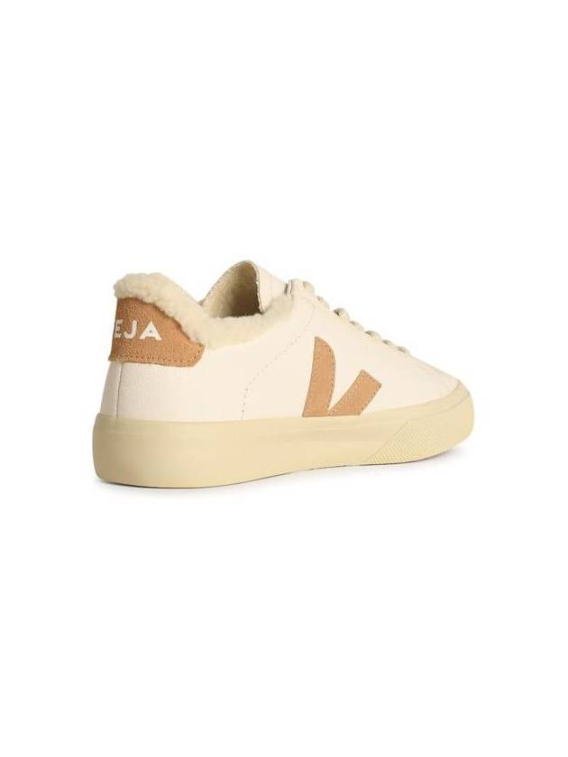 Veja 'Campo' White Leather Sneakers - VEJA - BALAAN 3