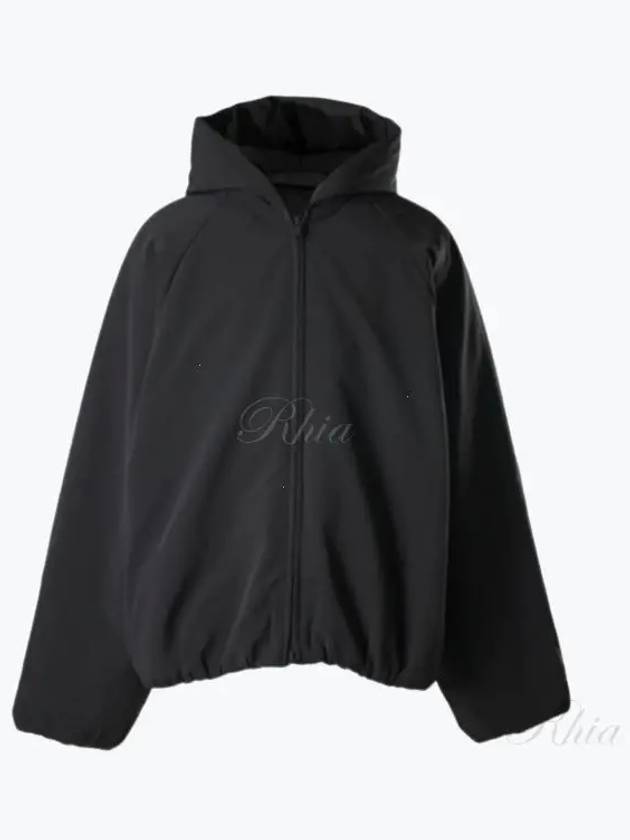 Essential Satin Twill Overfit Hooded Men s Outerwear Jacket 202BT244810F - FEAR OF GOD - BALAAN 1