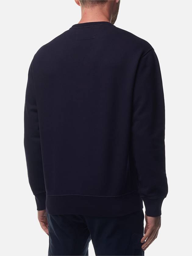 Brushed Emerized Diagonal Fleece Lens Sweatshirt Purple - CP COMPANY - BALAAN 5