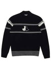 Tassel Point Terrier Pullover 2632LXKC - BLACK&WHITE - BALAAN 2