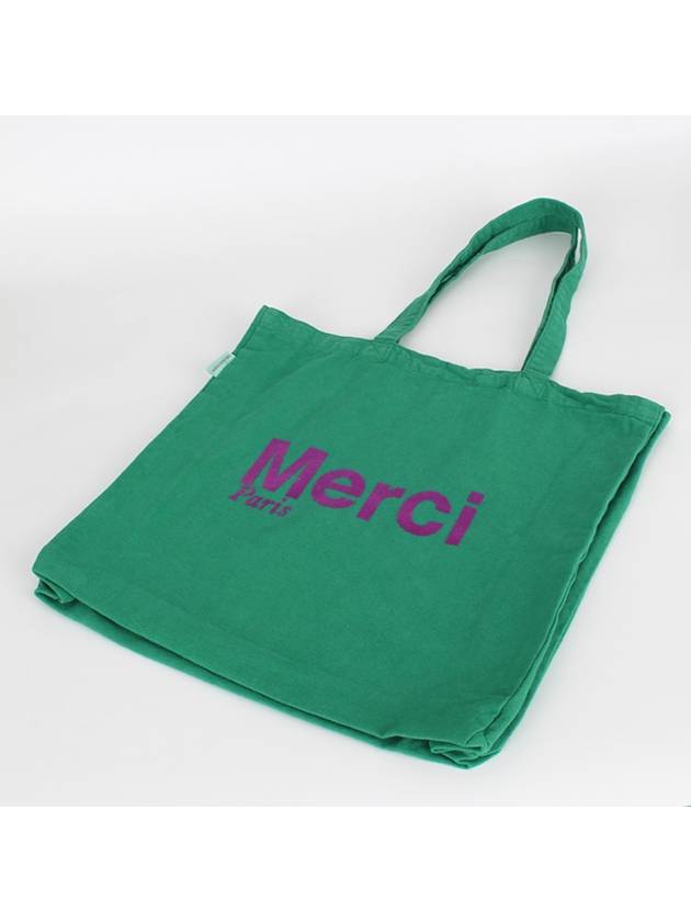 France Mercy tote bag eco grand green purple - A.P.C. - BALAAN 4