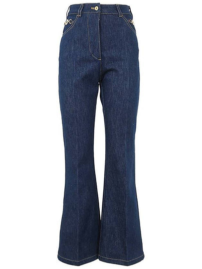 Denim Straight Pants TR0300008602D 602D RODEO BLUE 0008 - PATOU - BALAAN 2