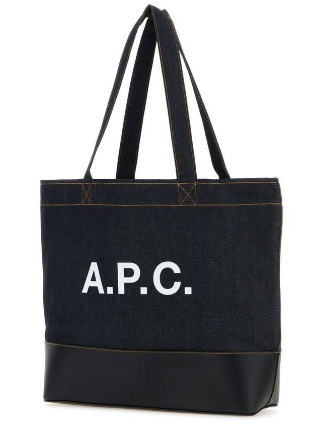 Axel Denim Tote Bag Navy - A.P.C. - BALAAN 3