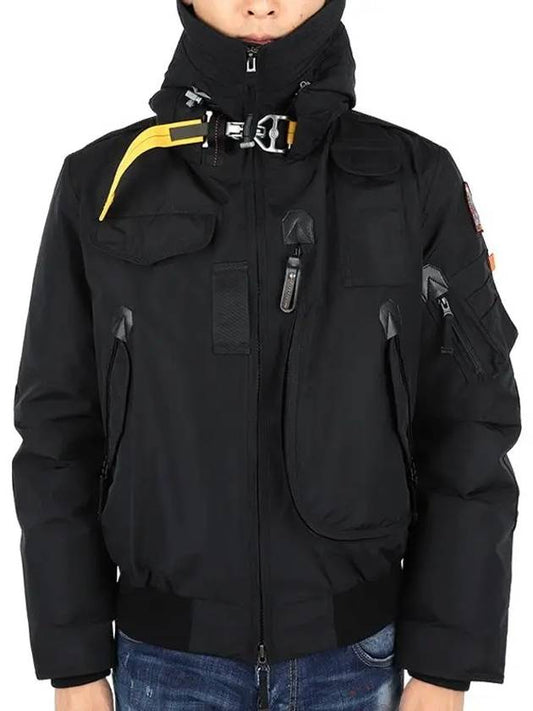 Men s Gobi Bomber Padded Jacket Black PMJK MA01 541 - PARAJUMPERS - BALAAN 2