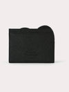 Heart Saffiano Card Wallet Card Holder Black Gold - VIVIENNE WESTWOOD - BALAAN 4