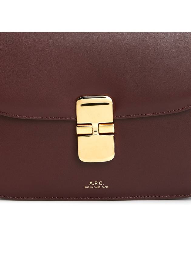 Grace Small Shoulder Bag Burgundy - A.P.C. - BALAAN 9