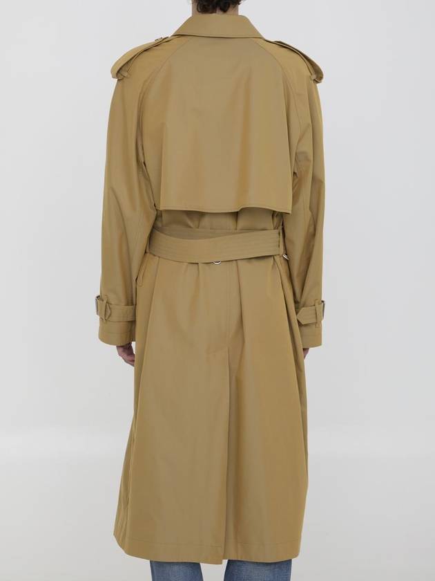 long gabardine trench coat 8087617 - BURBERRY - BALAAN 5