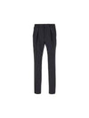 Striped Wool Slacks Navy - FENDI - BALAAN 2