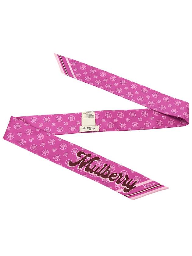 Logo Print Scarf VS4808050J989 - MULBERRY - BALAAN 4