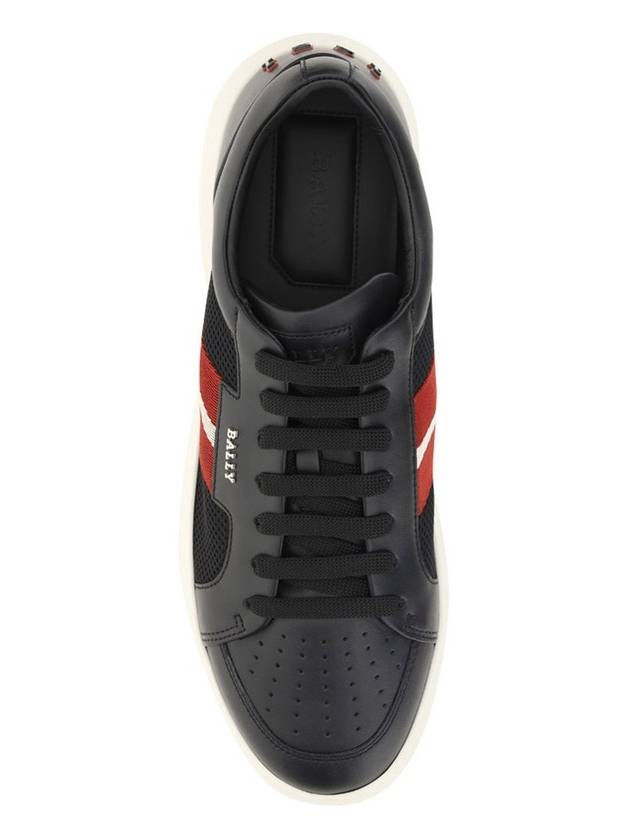 Men's Melys Low Top Sneakers Black - BALLY - BALAAN 4