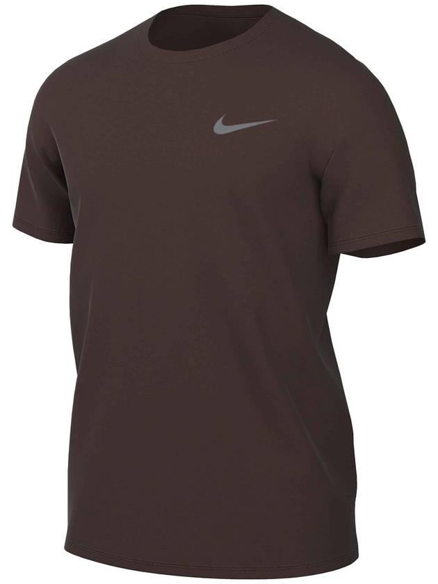 Men's Team Legend Short Sleeve T-Shirt Brown - NIKE - BALAAN 2