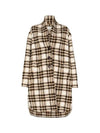 Wool Check Gabrielle Single Coat - ISABEL MARANT - BALAAN 3