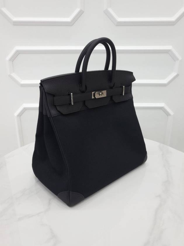 Birkin Bag Ota Croix 40 Ecru Black W - HERMES - BALAAN 3