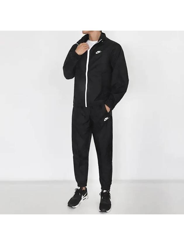 AS Club LND Woven Tracksuit Black - NIKE - BALAAN 2