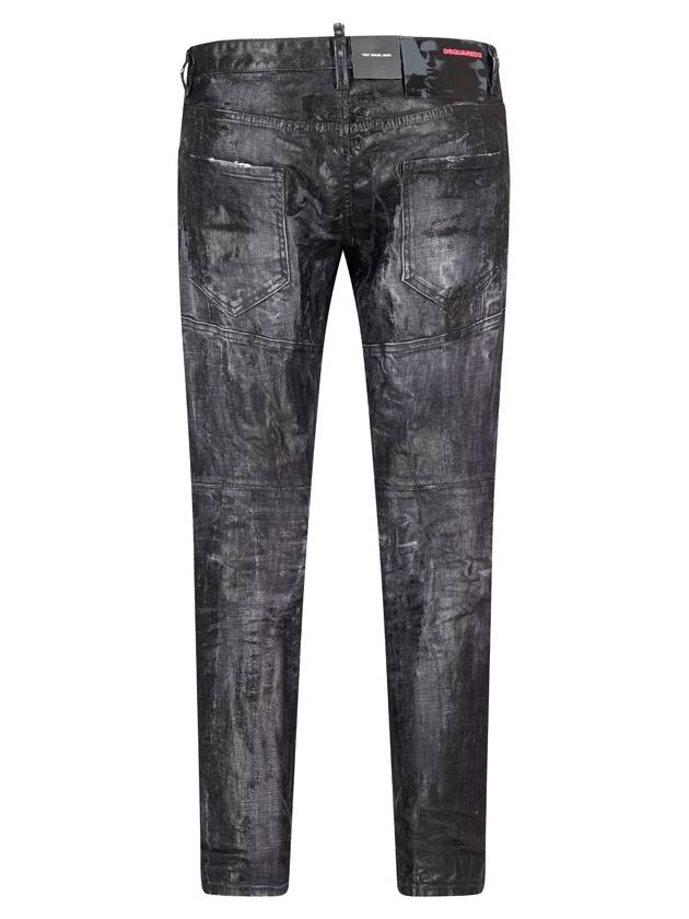 Coating Tidy Biker Jeans Black - DSQUARED2 - BALAAN 3