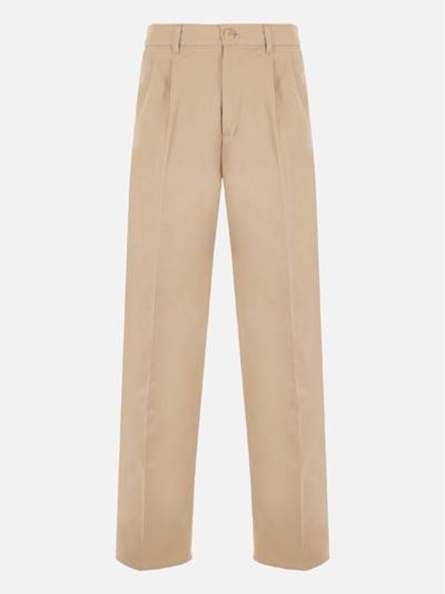 Dyed Cotton Pants WITH Patch 717831XDCGP 2339 CARAMEL IVORY B0170291965 - GUCCI - BALAAN 2