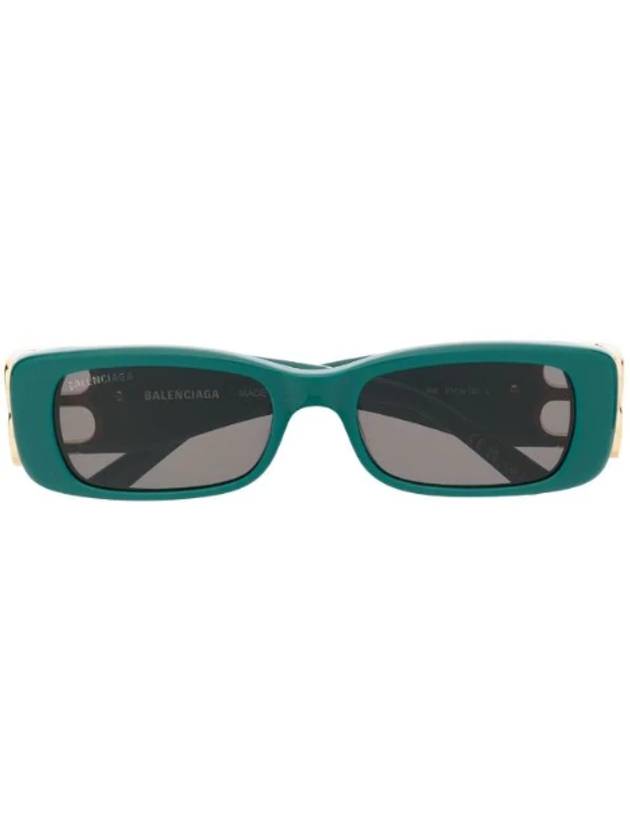 Eyewear Logo Decorated Rectangular Frame Sunglasses BB0096S - BALENCIAGA - BALAAN 1