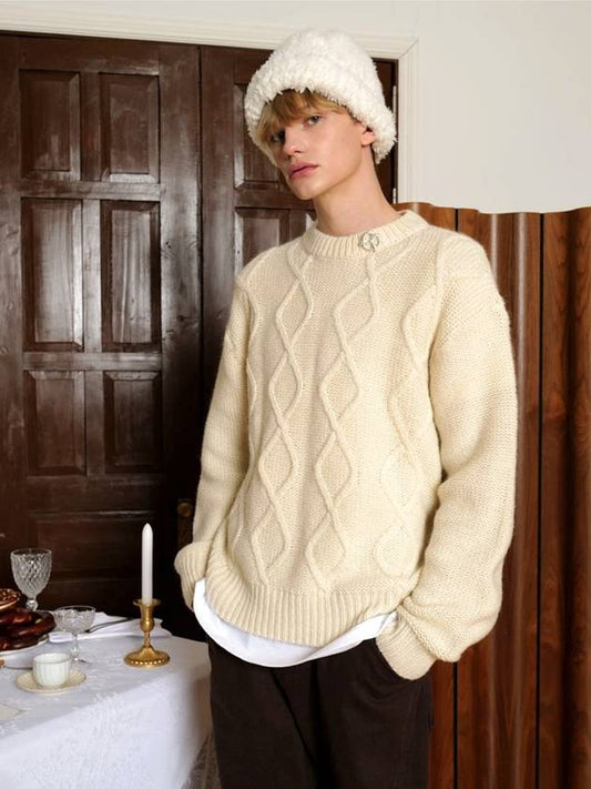 Mohae Fisherman Knit Top Cream - KINETO - BALAAN 2