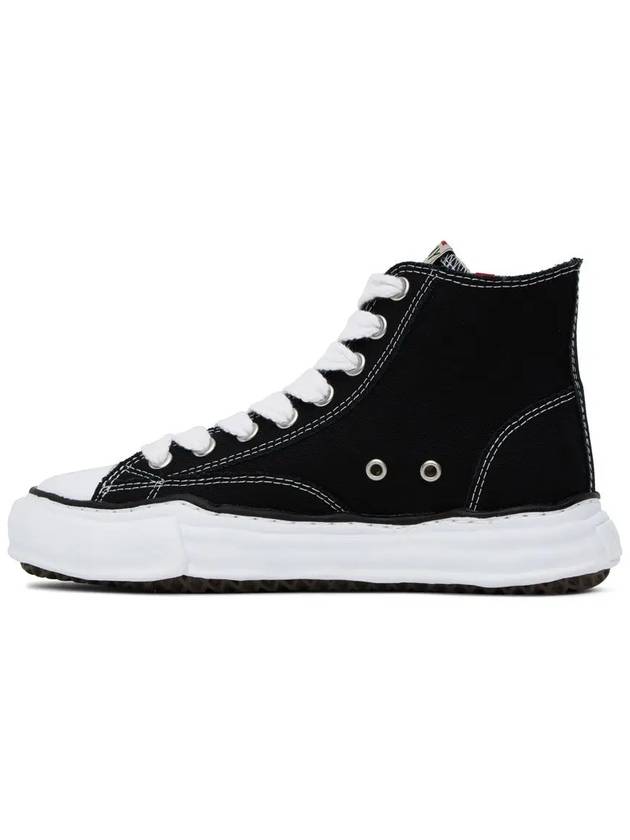 24SS Peterson OG Sole Canvas High Top Sneakers A01FW701 BLACK - MIHARA YASUHIRO - BALAAN 3