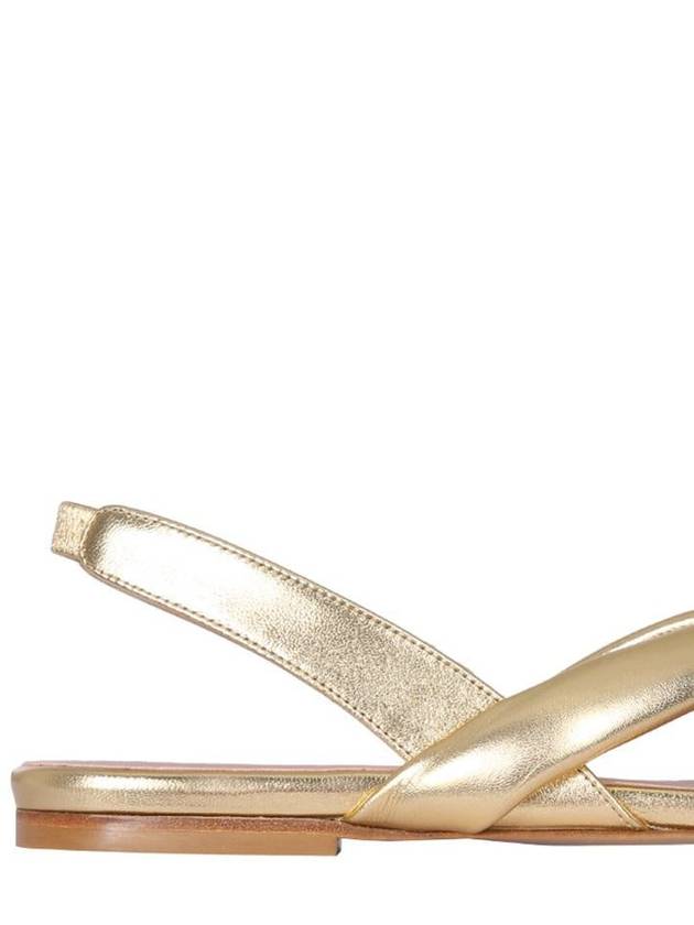 Gia Borghini Leather Slingback Sandals - GIA BORGHINI - BALAAN 4