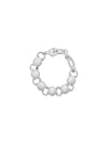 LV Studs Bracelet Silver - LOUIS VUITTON - BALAAN 1