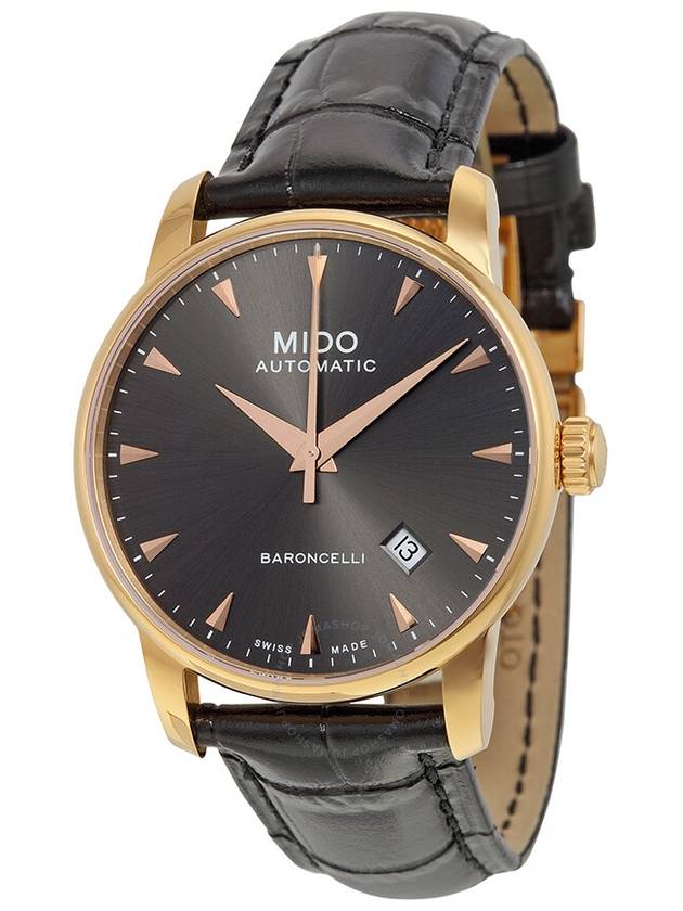 Mido Baroncelli II Automatic Black Dial Men's Watch M86003134 - MIDO - BALAAN 1