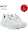 Men's Golf Biome H4 Spikeless White Blue - ECCO - BALAAN 2