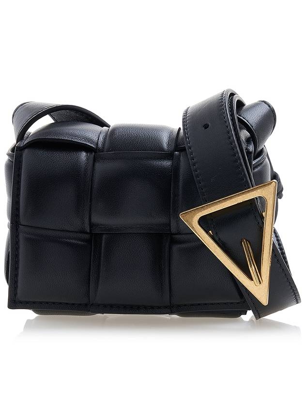 Candy Cassette Padded Mini Cross Bag Black - BOTTEGA VENETA - BALAAN 2