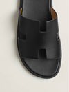 Izmir Sandal Calfskin & Noir - HERMES - BALAAN 5