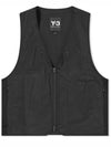 Yohji Yamamoto Travel Reversible Insulated Vest - Y-3 - BALAAN 5