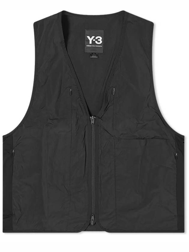 Yohji Yamamoto Travel Reversible Insulated Vest - Y-3 - BALAAN 5