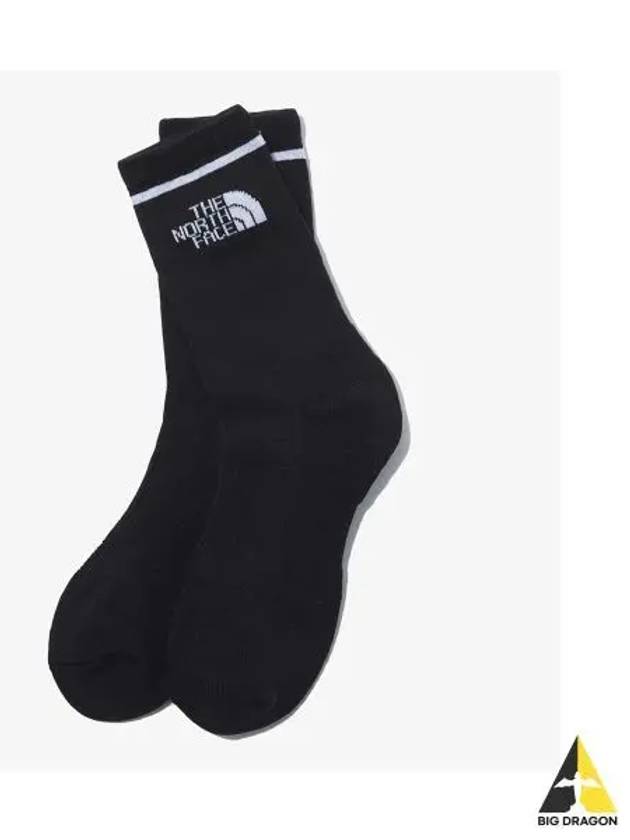 The North Face NY4MQ02A Coolmax Mid Socks - THE NORTH FACE - BALAAN 1