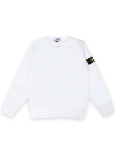 Stone Kids Waffen Patch Crew Neck Sweatshirt White K1S16 6100011S0040 V0001 - STONE ISLAND - BALAAN 2