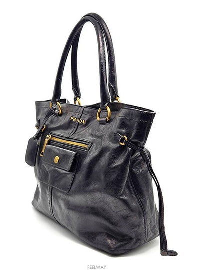 Vitello Shine Tote and Shoulder Bag BR4217 L732650 - PRADA - BALAAN 2