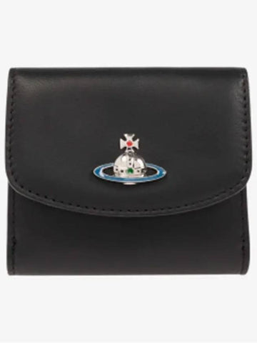 Nappa leather small wallet 5115002BU L001L N403 - VIVIENNE WESTWOOD - BALAAN 1