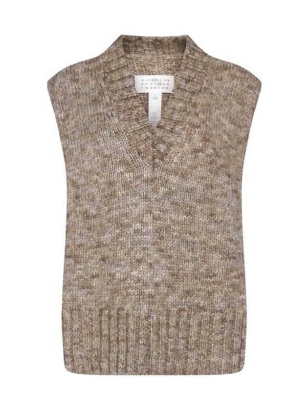 Botanical Dye Knit Vest Anthracite - MAISON MARGIELA - BALAAN 2