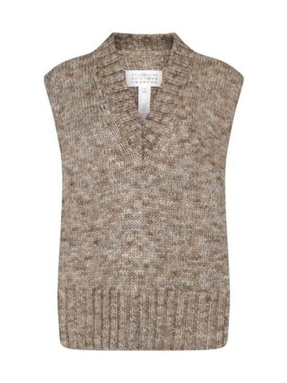 Botanical Dye Knit Vest Anthracite - MAISON MARGIELA - BALAAN 2