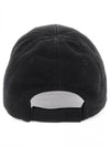 Embroided Logo Ball Cap Black - BALENCIAGA - BALAAN 4