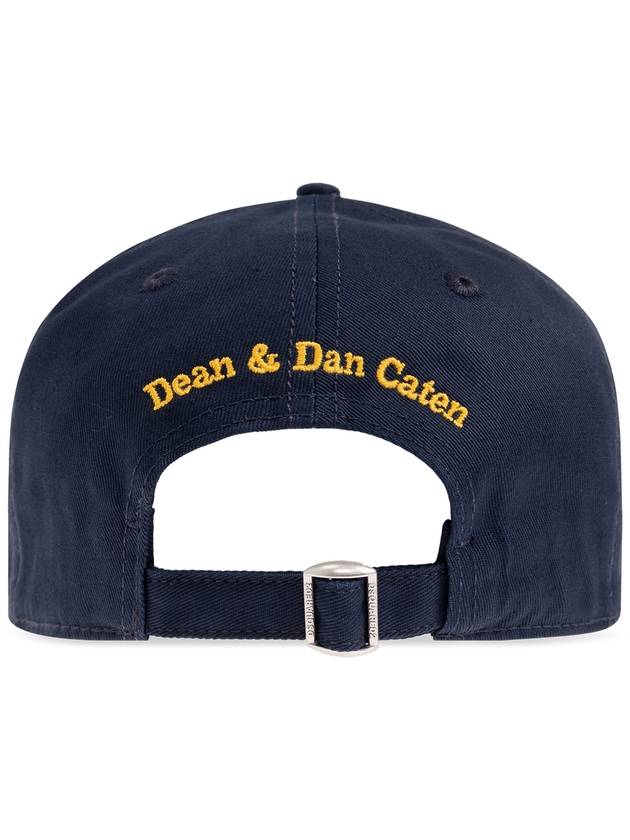 logo embroidery baseball cap hat BCM078105C00001 - DSQUARED2 - BALAAN 4