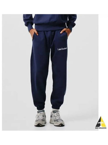 LATE CHECKOUT M Navy Joggers - CORELATE - BALAAN 1