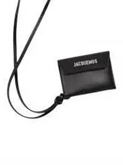 Le Porte Envelope Card Wallet Black - JACQUEMUS - BALAAN 2