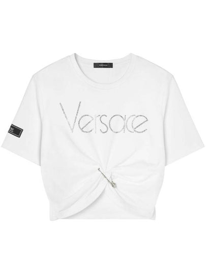 short sleeve t-shirt 1015303 1A108462W210 - VERSACE - BALAAN 2