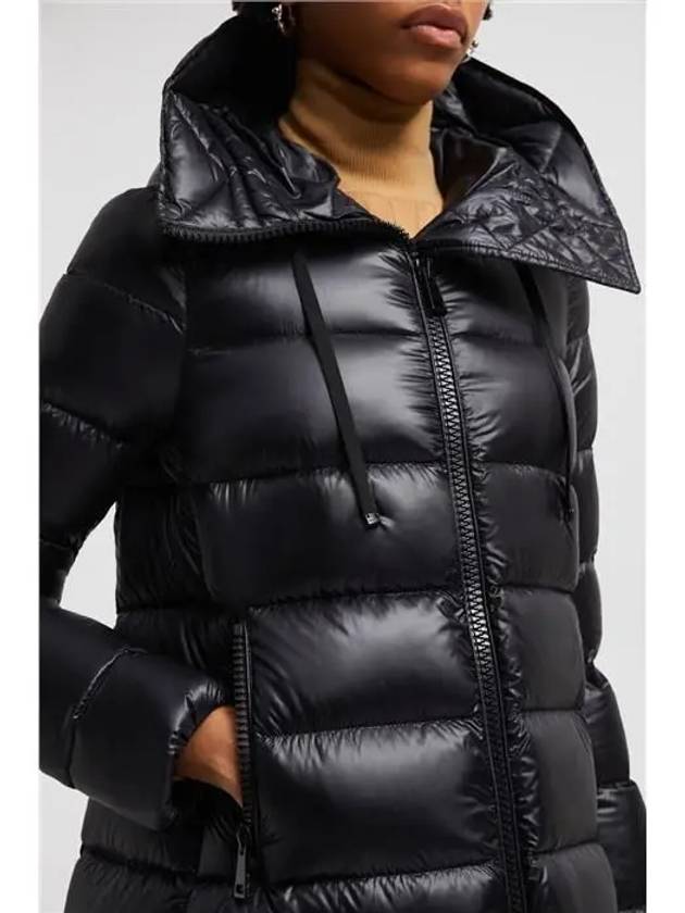 Women's Suyen Long Padding Black - MONCLER - BALAAN 11