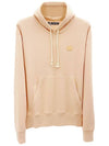 Face Patch Cotton Hoodie Powder Pink - ACNE STUDIOS - BALAAN 2