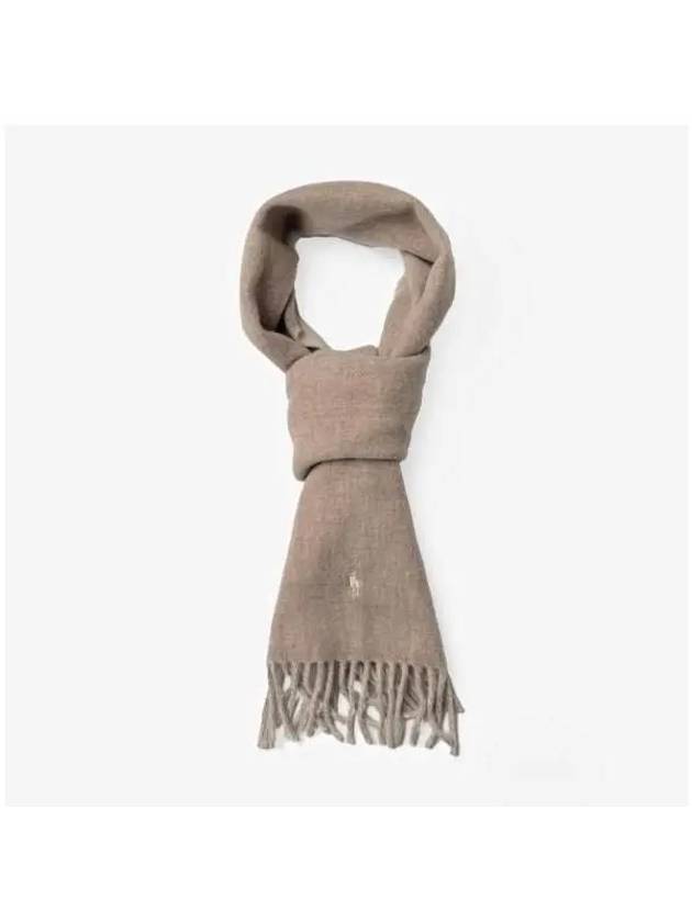 PC0455 027 Pony Reversible Fringe Muffler - POLO RALPH LAUREN - BALAAN 5