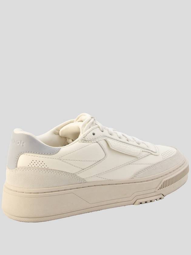 Reebok White And Grey Leather C Ltd Sneakers - REEBOK - BALAAN 2