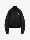 Paris Oversized Bomber Jacket Black - BALENCIAGA - BALAAN 3