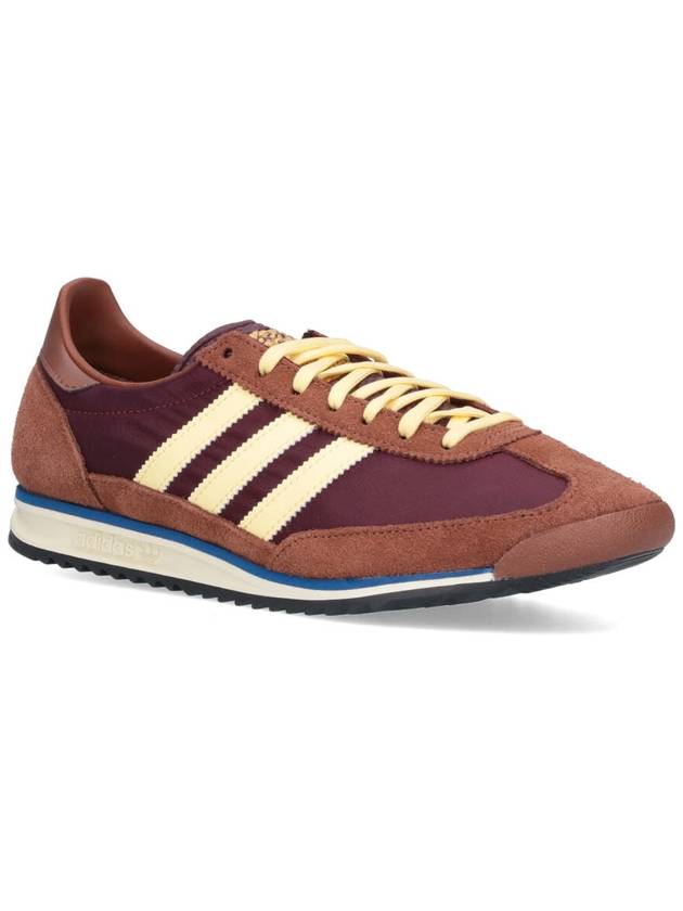 SL 72 OG Suede Low Top Sneakers Maroon Almost Yellow - ADIDAS - BALAAN 3