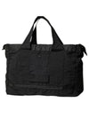 Plain Paper Touch Duffel Bag Black - CP COMPANY - BALAAN 1