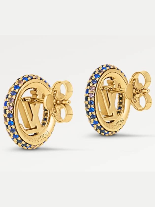 Louise Tresor Earrings Gold - LOUIS VUITTON - BALAAN 4